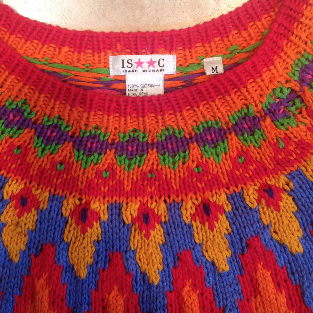 bell sleeves knitted long sweater - Picture 3 of 3
